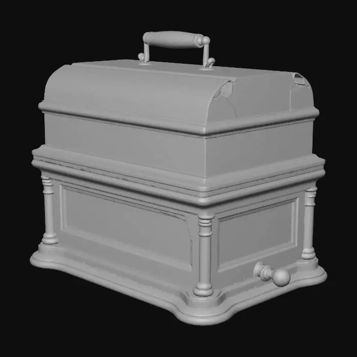 3D model for Graphophone Box