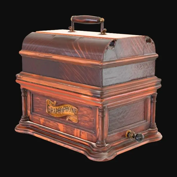 3D model for Graphophone Box
