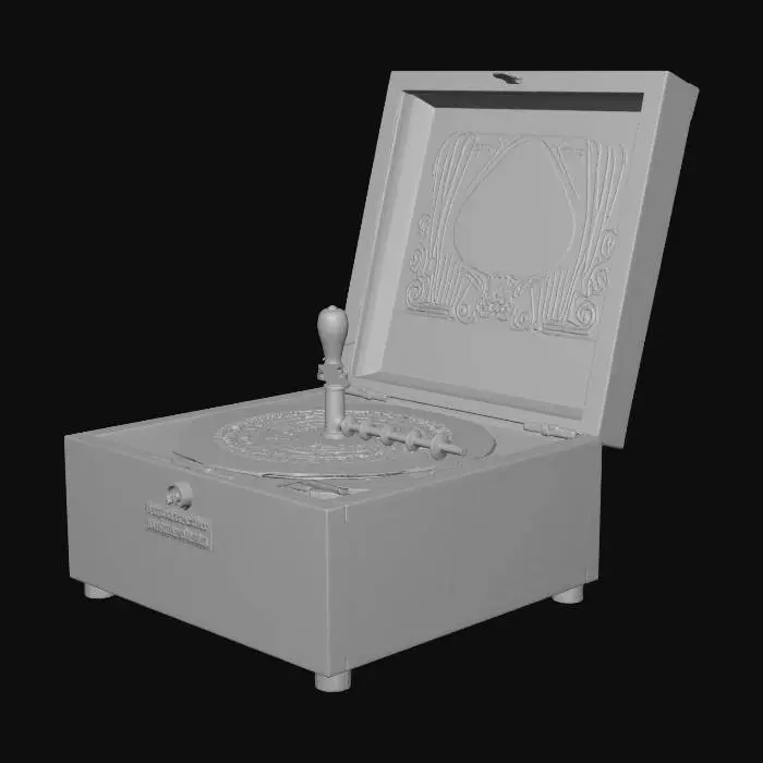 3D model for Music Box Elegance