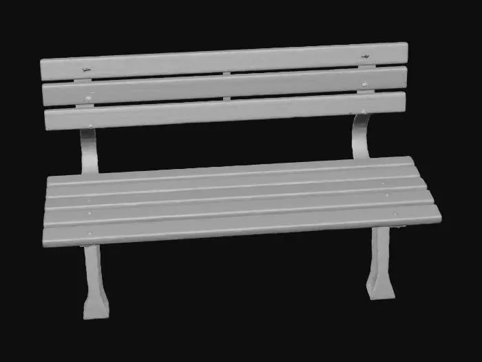 3D model for Sunny Park Bench