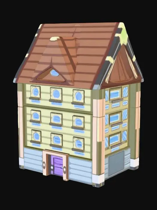 3D model for Building Facade 3d