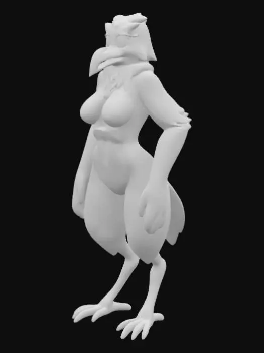 3D model for Avian Elegance