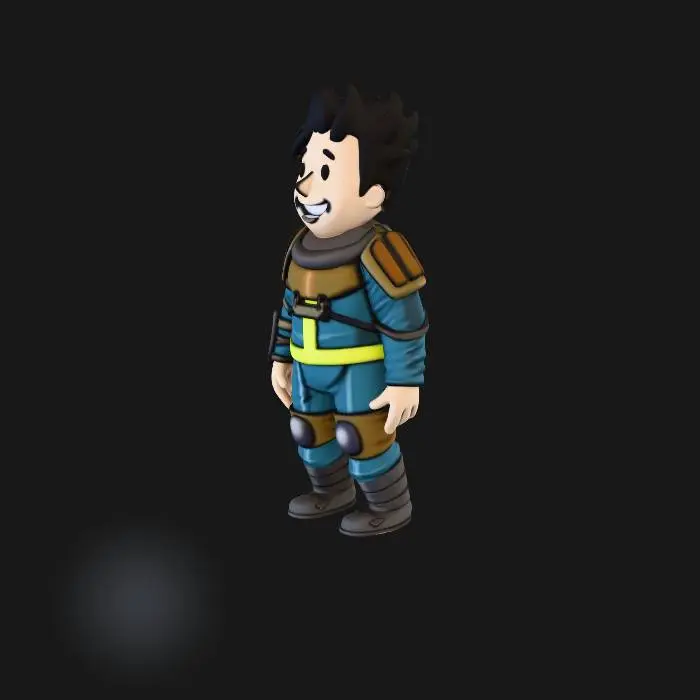 3D model for Vault Dweller