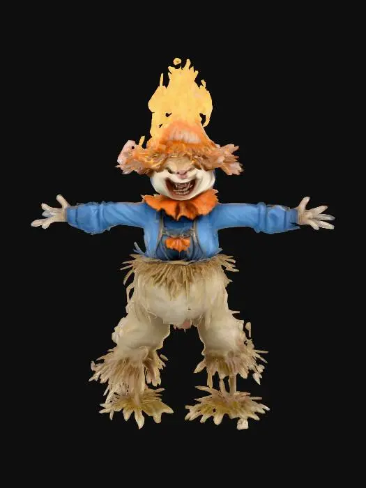 3D model for Scarcrow GoalKeeper