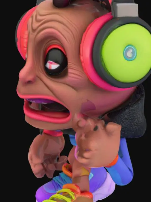 3D model for Electro Groove Monster