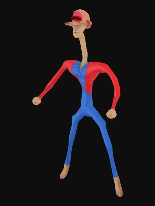 3D model for Stretchy Plumber