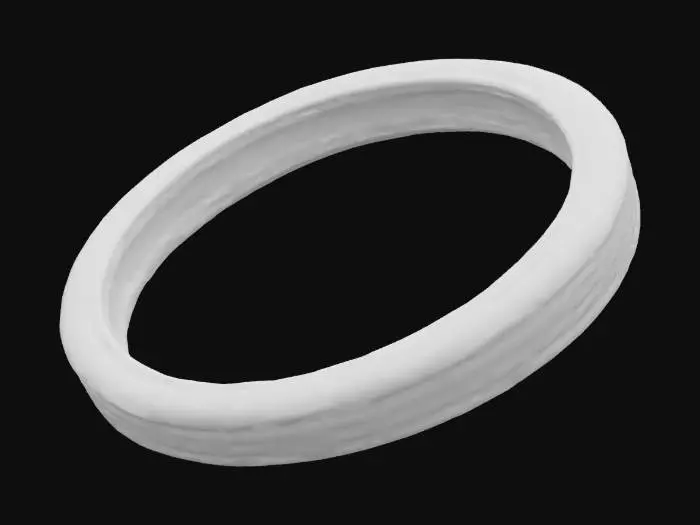 3D model for Infinity Twist Ring 3D test  01