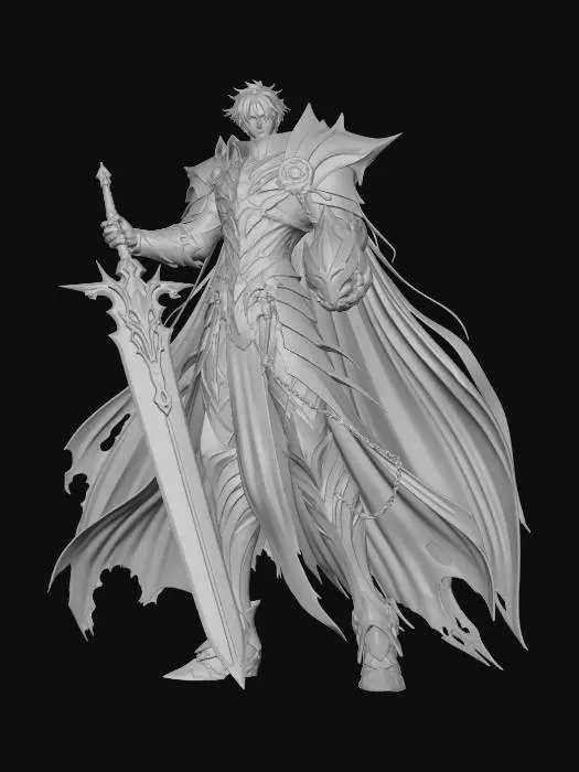 3D model for Crimson Infernal Knight