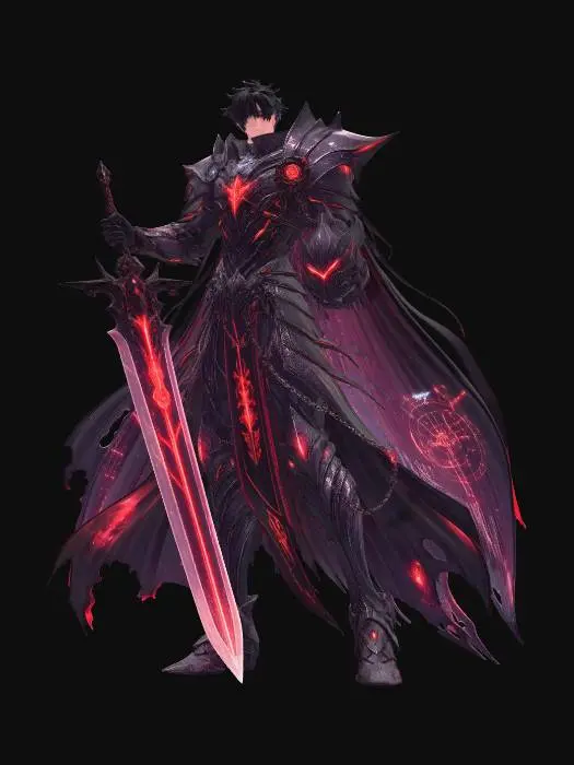 3D model for Crimson Infernal Knight