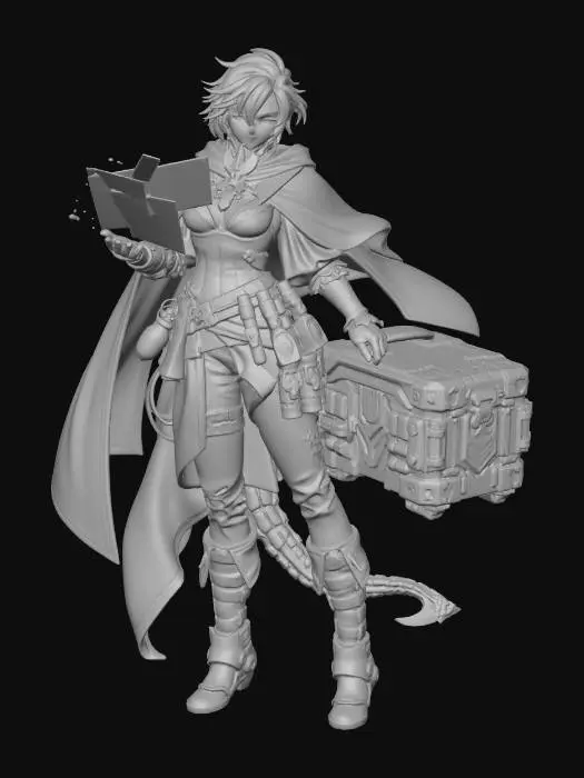 3D model for Azure Arcane Artificer