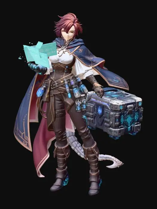 3D model for Azure Arcane Artificer