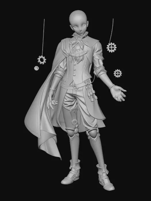 3D model for Clockwork Oracle