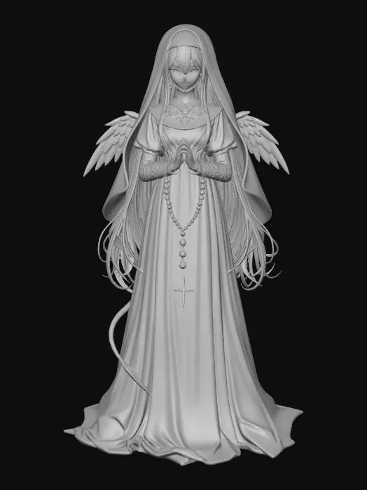 3D model for Crimson Rosary