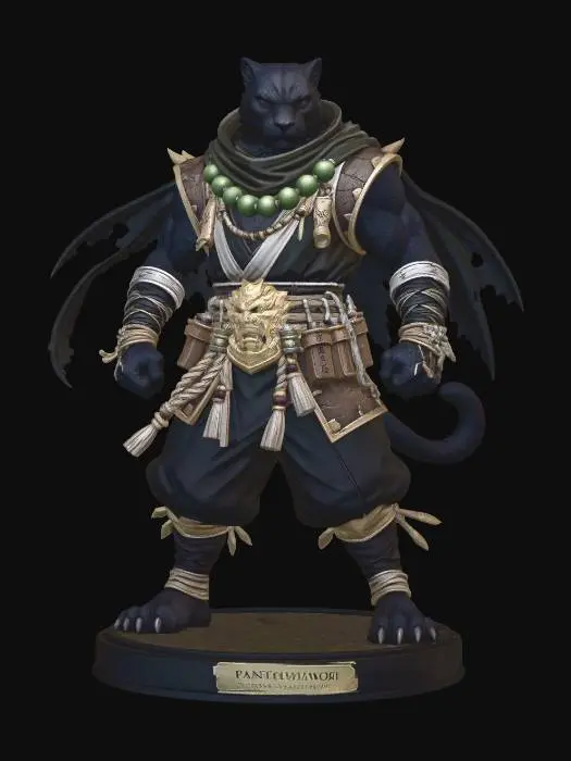 3D model for Panther Shinobi