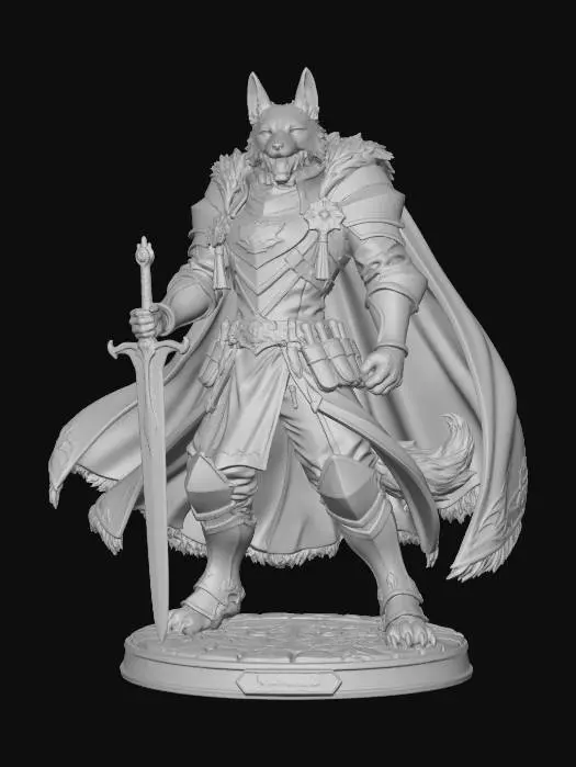 3D model for Gryphon-Heart Paladin