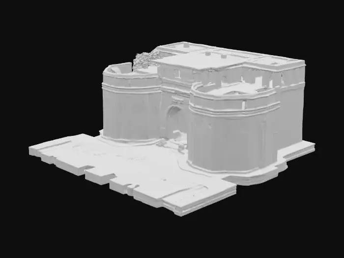3D model for Shaniwar Wada