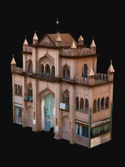 3D model for Nawabi Archway