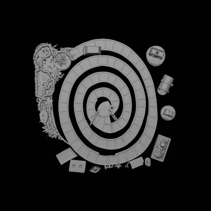 3D model for Il Cancello: The Spiral Gate