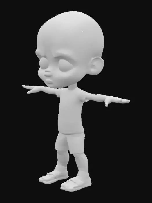 3D model for Character Pose