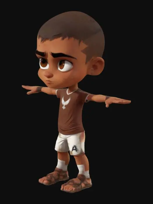 3D model for Character Pose