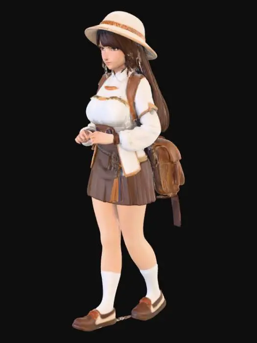 3D model for Explorer's Charm