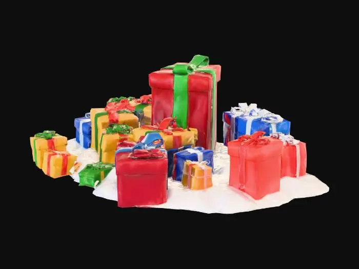 3D model for Holiday Gifts Collection
