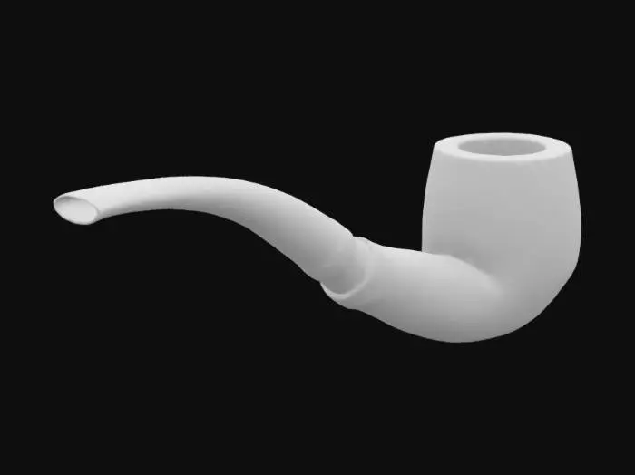 3D model for 一个烟斗
