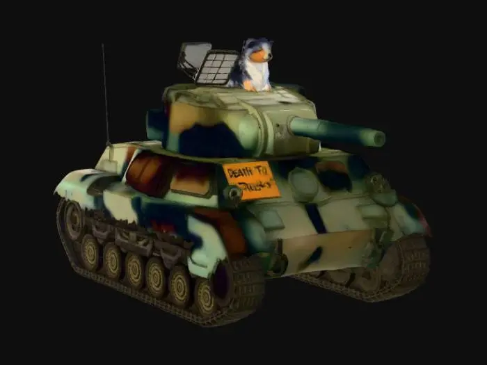 3D model for Top Dog on a Tank