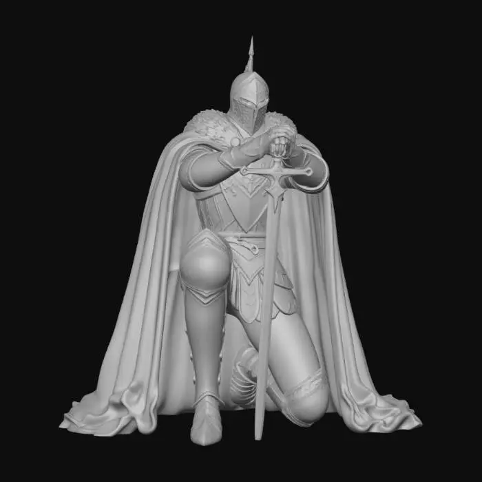 3D model for The Black Knight's Oath
