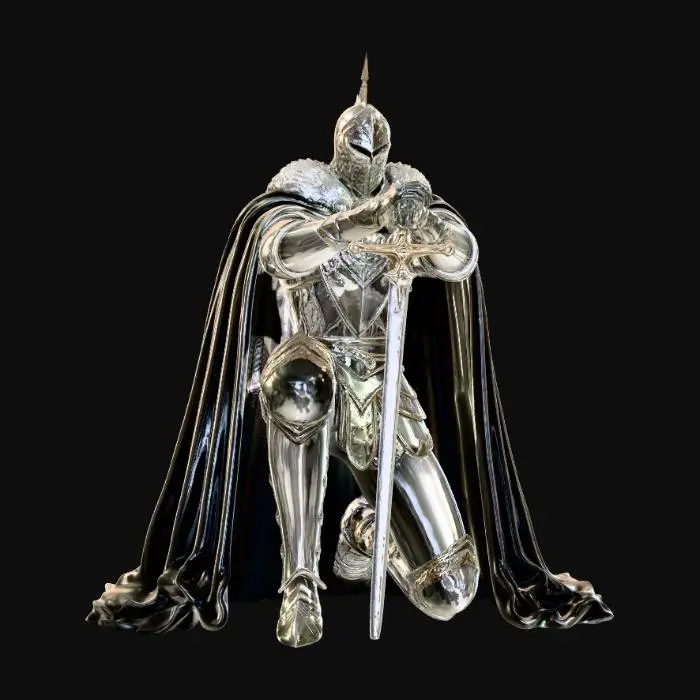3D model for The Black Knight's Oath