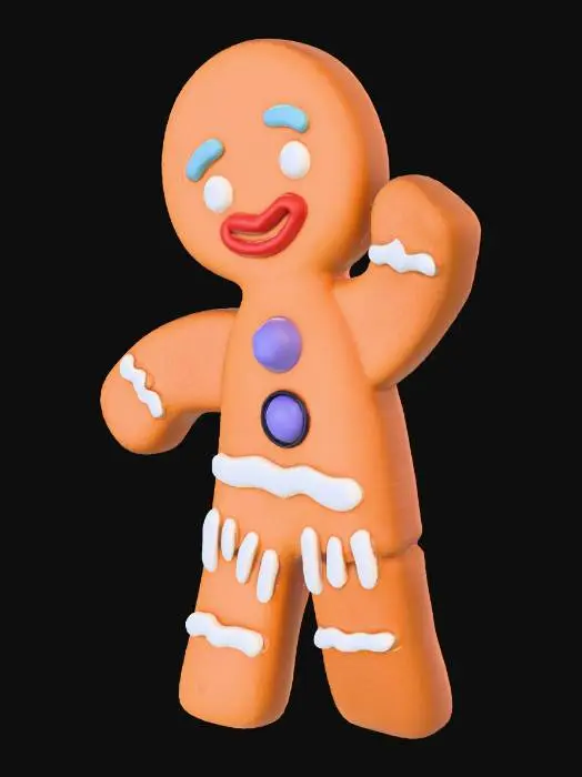 3D model for Gingerbread Joy