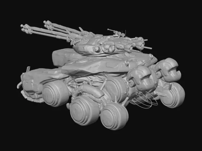 3D model for Titan Vanguard