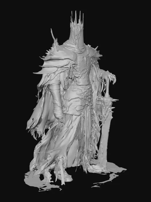 3D model for Dark Lord of the Abyss