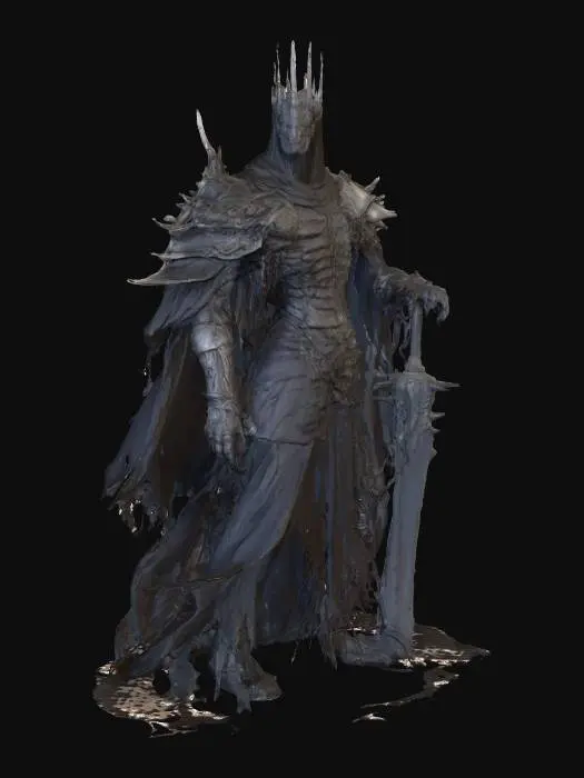 3D model for Dark Lord of the Abyss