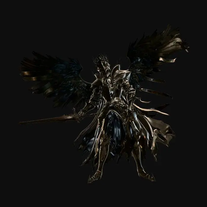 3D model for Crimson Abyssal Warlord