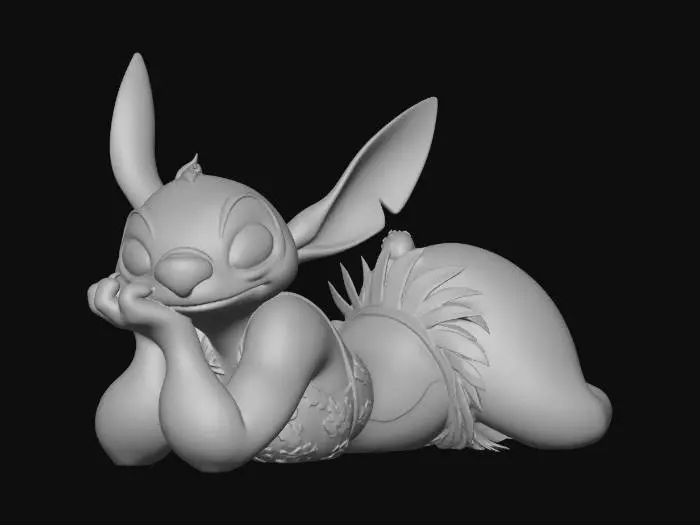 3D model for Nocturnal Beach Daydream female Stitch