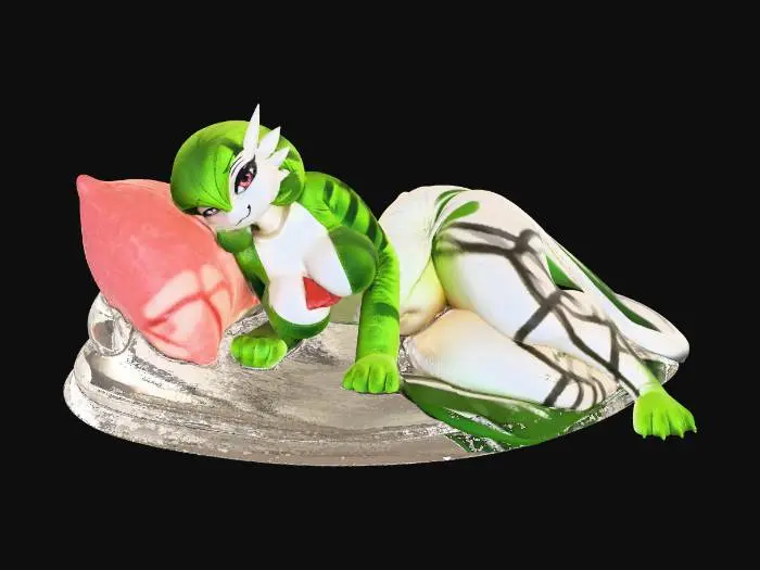 3D model for Beachside Serenity with Gardevoir