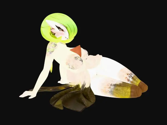 3D model for Seductive Gardevoir