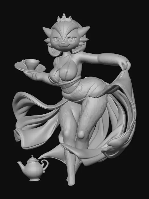 3D model for Gardevoir's Tea Time Enchantment