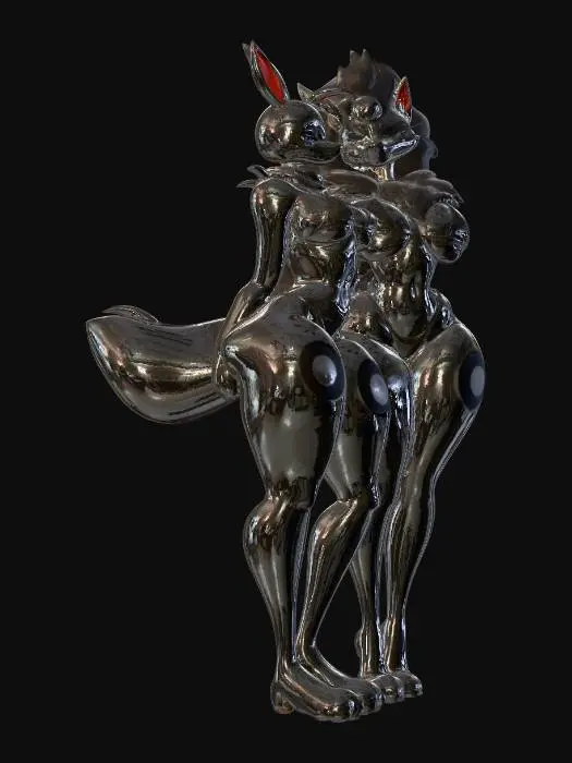 3D model for Zoroark & Renamon