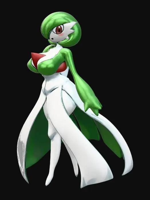 3D model for Simply a Gardevoir