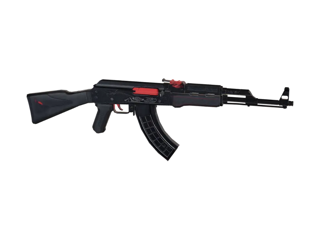 Ak47 - Fps 3D model, vytvořený pomocí AI