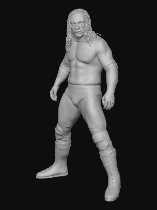 3D model for Wrestling Warrior