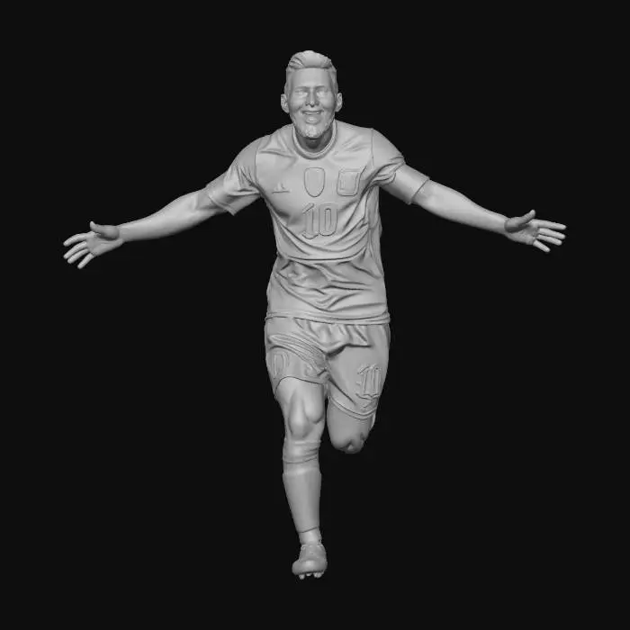 3D model for Messi Celebrates