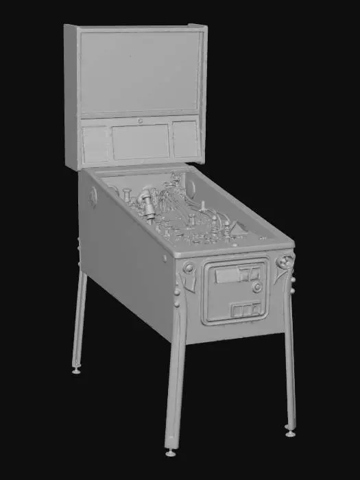 3D model for Stranger Things Pinball Machine