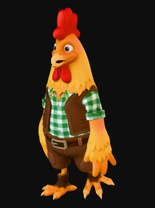 3D model for Farmyard Fashionista