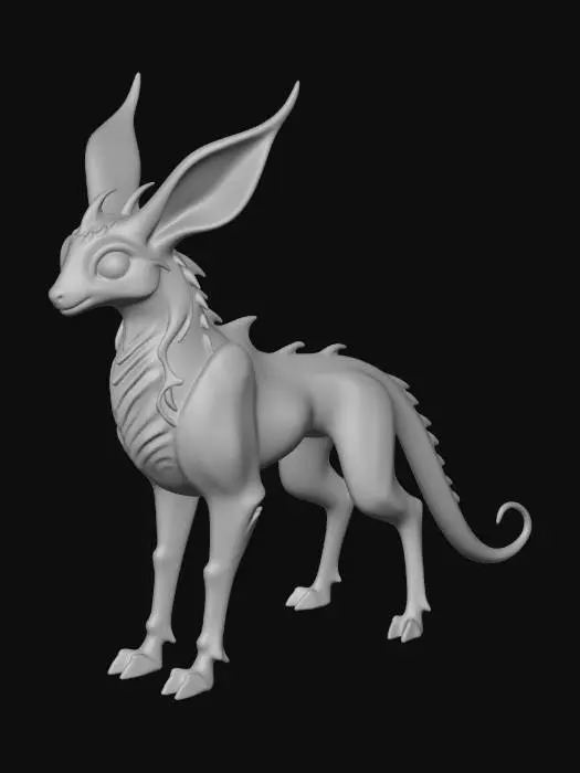3D model for Lumina Creature