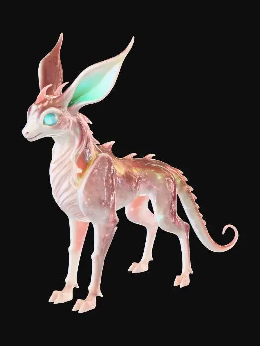 3D model for Lumina Creature