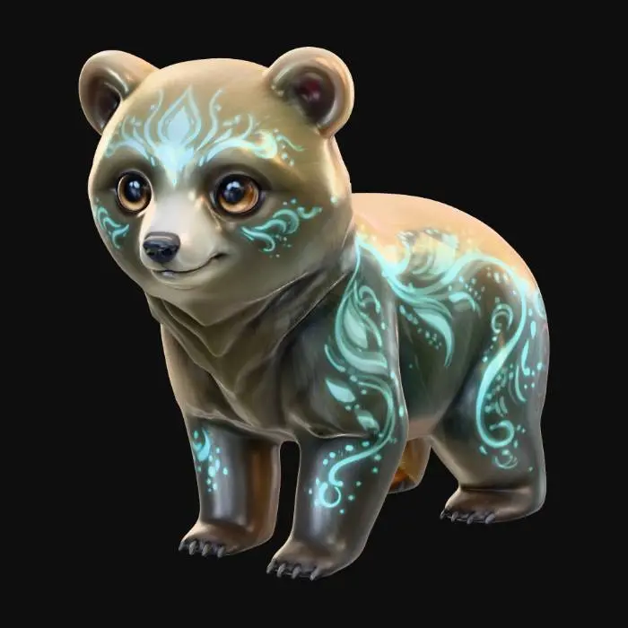 3D model for Enchanted Forest Cub