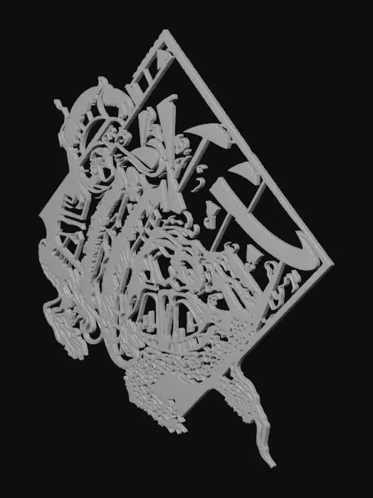 3D model for Dragon's Embrace, #Thanksgiving#